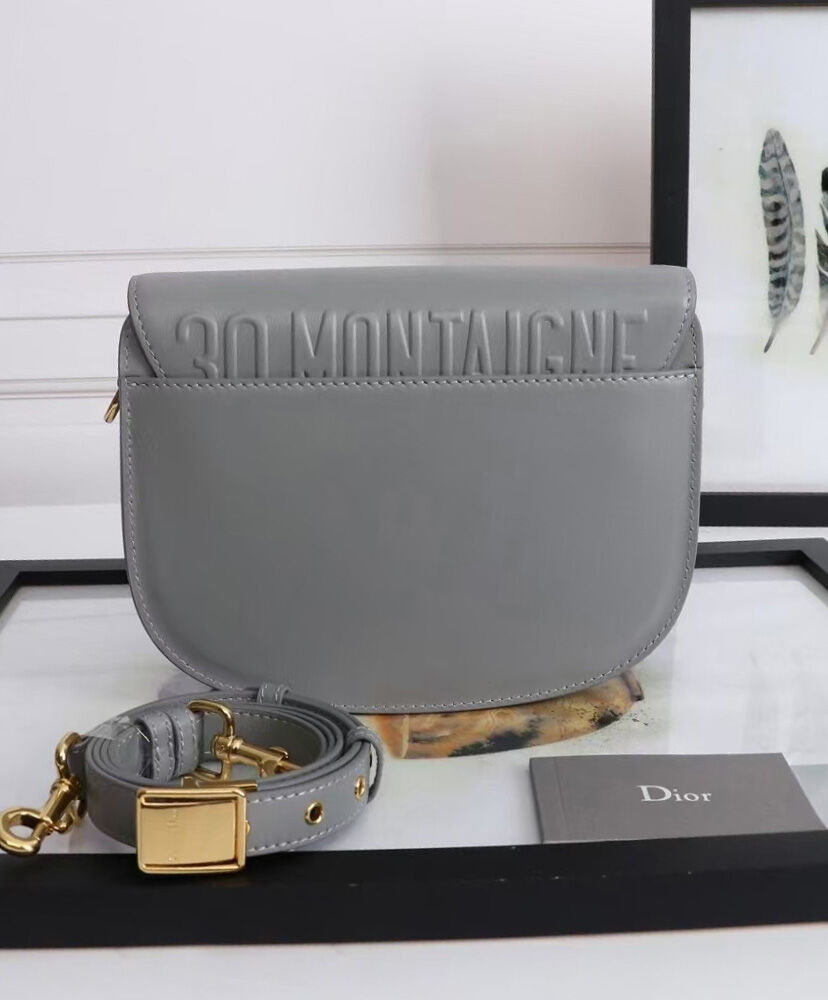 Christian Dior Medium Dior Bobby Bag Grey